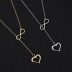 Love Heart Infinity Pendant Necklace 80200051
