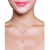 Love Heart Infinity Pendant Necklace 80200051