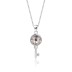 Austrian Crystals Key Pendant Necklace 80200068