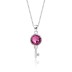 Austrian Crystals Key Pendant Necklace 80200068