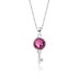 Austrian Crystals Key Pendant Necklace 80200068