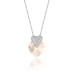 Austrian Crystals Love Heart Cubic Zirconia Pendant Necklace 80200071