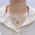 Austrian Crystals Love Heart Cubic Zirconia Pendant Necklace 80200072