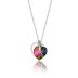 Austrian Crystals Love Heart Cubic Zirconia Pendant Necklace 80200072