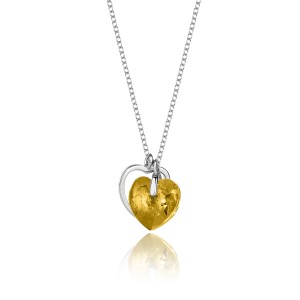 Austrian Crystals Love Heart Cubic Zirconia Pendant Necklace 80200072