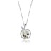 Austrian Crystals Love Heart Cubic Zirconia Apple Pendant Necklace 80200074