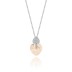 Austrian Crystals Love Heart Cubic Zirconia Pendant Necklace 80200076
