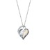 Austrian Crystals Love Heart Cubic Zirconia Pendant Necklace 80200083