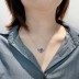 Austrian Crystals Love Heart Cubic Zirconia Wing Necklace 80200086