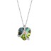 Austrian Crystals Love Heart Cubic Zirconia Letters Necklace 80200088