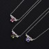 Austrian Crystals Cube Cubic Zirconia Necklace 80200096