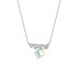 Austrian Crystals Cube Cubic Zirconia Necklace 80200096