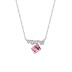 Austrian Crystals Cube Cubic Zirconia Necklace 80200096