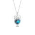 Austrian Crystals Owl Cubic Zirconia Necklace 80200099