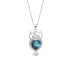 Austrian Crystals Owl Cubic Zirconia Necklace 80200099