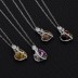 Austrian Crystals Love Heart Cubic Zirconia Pendant Necklace 80200103