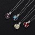 Austrian Crystals Love Heart Cubic Zirconia Pendant Necklace 80200103