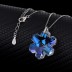 Austrian Crystals Snowflake Pendant Necklace 80200107