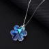 Austrian Crystals Snowflake Pendant Necklace 80200107