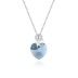 Austrian Crystals Love Heart Cubic Zirconia Dolphin Pendant Necklace 80200110