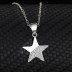 Silver Cubic Zirconia Star Necklace 80200121