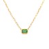 Make to Order Silver Green Cubic Zirconia Necklace 80200125