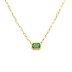 Make to Order Silver Green Cubic Zirconia Necklace 80200125