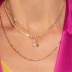Silver Cubic Zirconia Heart Pendant Necklace 80200131
