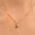 Silver Cubic Zirconia Heart Pendant Necklace 80200131
