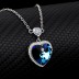 Austrian Crystals Heart Pendant Neckalce 80200142