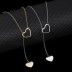 925 Sterling Silver Heart Pendant Neckalce 80200145