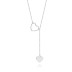 925 Sterling Silver Heart Pendant Neckalce 80200145