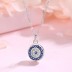 925 Sterling Silver Evil Eye Necklace 80200160