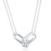 925 Sterling Silver Horseshoe Layered Necklaces 80200183