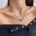 925 Sterling Silver Horseshoe Layered Necklaces 80200183