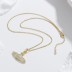 Silver 5A Zirconia Saturn Pendant Necklaces 80200198