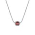 Birthstone January Zirconia Beads Necklaces 80200206