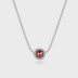 Birthstone January Zirconia Beads Necklaces 80200206