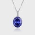 Birthstone September Zirconia Pendant Necklaces 80200209