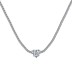 Sparkle 8A Zirconia Heart Pendant Tennis Party Necklace 80200231