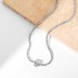 Sparkle 8A Zirconia Heart Pendant Tennis Party Necklace 80200231