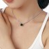 Sparkle 8A Zirconia Rectangle Pendant Tennis Party Necklace 80200232