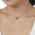 Sparkle 8A Zirconia Rectangle Pendant Tennis Party Necklace 80200232