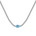 Sparkle 8A Zirconia Oval Pendant Tennis Party Necklace 80200233