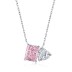 Sparkle 8A Zirconia Heart Pendant Party Necklace 80200238