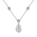 Sparkle 8A Zirconia Teardrop Pendant Party Necklace 80200247