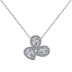 Vintage Teardrop Zirconia Pendant Party Necklace 80200267