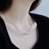 Vintage Twist Cuboid Zirconia Pendant Necklace 80200278