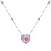 Classical Love Heart Zirconia Party Pendant Necklace 80200289