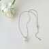 Luxury Pearl Zirconia Pendant Party Necklace 80200293